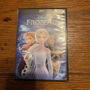 Disney Frozen II DVD with Blue and White Cover